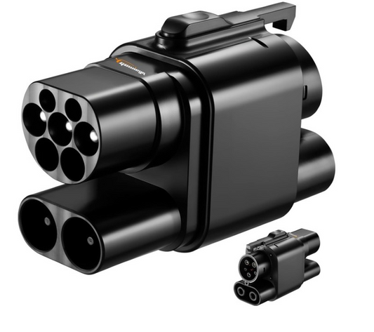 CCS2 to CCS1 car fast charging adapter | AC + DC