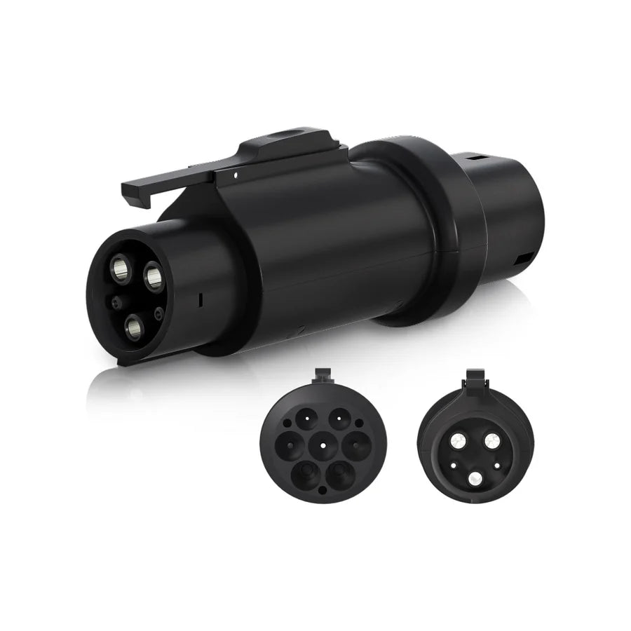 Type 2 to Type 1 charging adapter | 32A, 7.4kW