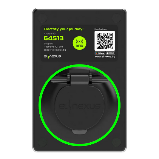 ELNEXUS EV7 CHARGING STATION 7.4 KW AC TYPE 2 FOR 1 ELECTRIC CAR WITH CONTACT