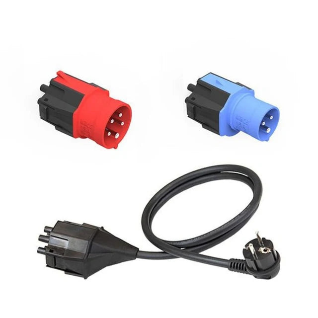 NRGKick adapter set for connecting to various sockets