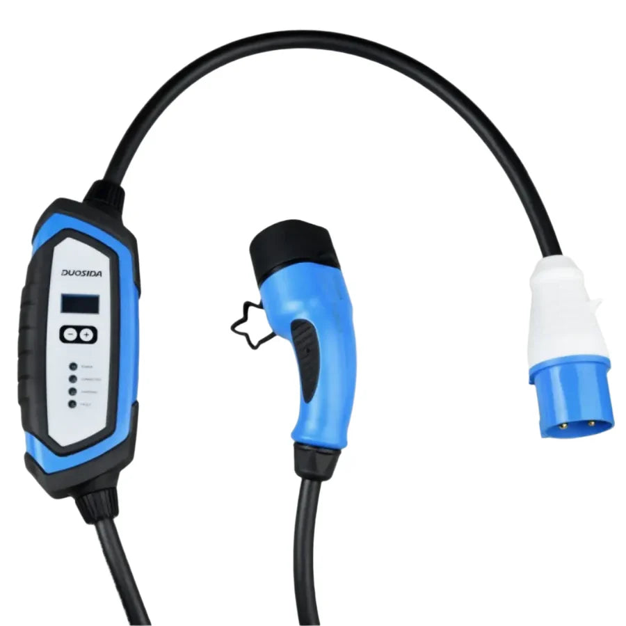 Portable mobile charging station 7.4 kW Duosida 32A 5m type 2