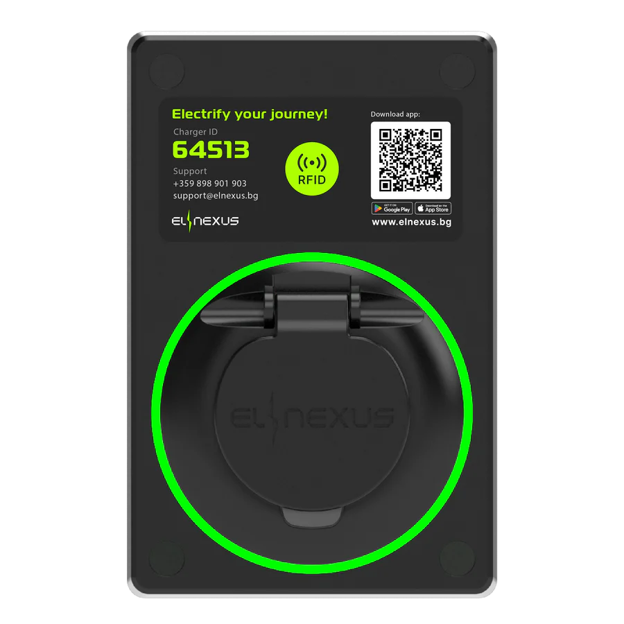 ELNEXUS EV7 CHARGING STATION 7.4 KW AC TYPE 2 FOR 1 ELECTRIC CAR WITH CONTACT